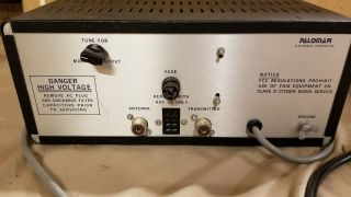 Vintage PALOMAR 300A BI Linear Tube Amplifier W/ Power Supply - Ham Radio 4