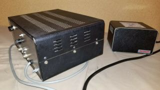 Vintage PALOMAR 300A BI Linear Tube Amplifier W/ Power Supply - Ham Radio 6