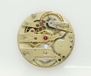 Vacheron & Constantin 38.  5mm Pocket Watch Movement Offered With Price