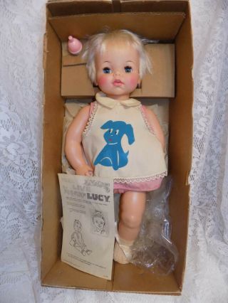 Vintage 20 " Ideal Real Live Lucy,