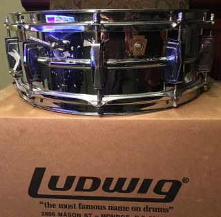 Vintage 1967 Ludwig Supraphonic Snare Drum Lm400