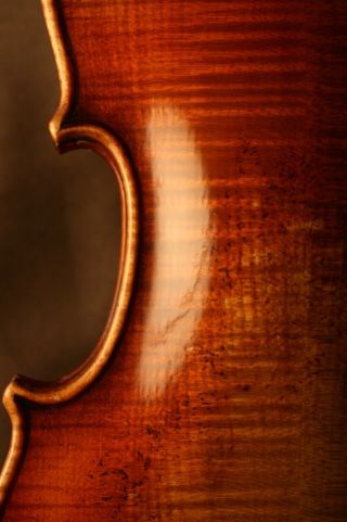 Rare Old Antique German Violin Made Circa 1940 For Restoration,  Oil Varnish.