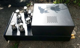 Amp MK - II Vaccum Tube Stereo Amplifier with tubes - Rare - Read inside 4
