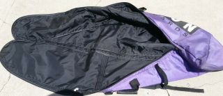 1988 RARE VINTAGE BURTON ELITE 150 PINK YELLOW BLACK SNOWBOARD W/ BAG 10