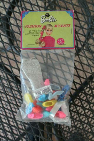 Vintage Barbie Mod Era 1970 Sears Exclusive Fashion Accents Accessory Pack 1521