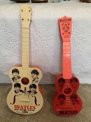 Vintage Beatles Guitar Selcol Guitar Beatles Four Pop Guitar Beatles Ukulele