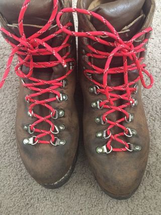 Kastinger Vintage Leather Hiking/mountaineering Boots.  Size 11 Made In Austria.