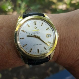 Vintage Omega Seamaster Chronometer Certified Gold & Steel Ref.  168.  022 Cal.  564