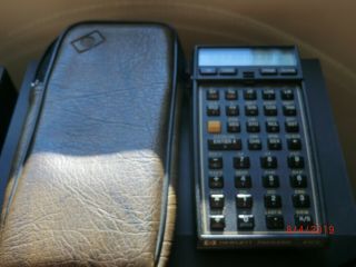 Vintage Hp - 41cv Programmable Calculator W/case,  Games & Math Mdls