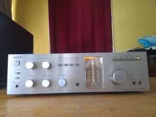 Vintage Sony Ta - 636 Integrated Stereo Amplifier