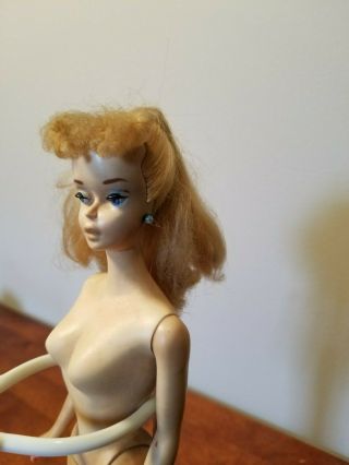 3 Vintage Barbie Ponytail with Clothes and Carrying Case 9