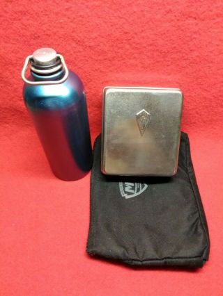 Vintage Taykit Pocket Stove Plus Bag & 1960s Sigg Fuel Bottle.