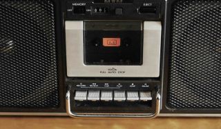 VINTAGE 1980 ' S JVC RC - 838JW BIPHONIC BOOMBOX STEREO SYSTEM 5