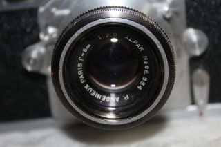 RARE Alpa Reflex II Camera With ALPAR 2.  9 5cm Lens CAP Leather Case 8