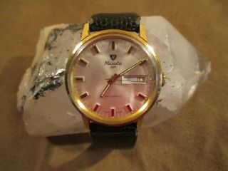 Vintage? Men ' s Croton Nivada SP Compensamatic Automatic Watch 4