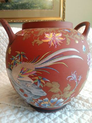 Wedgwood Rosso Antico Pot Pourri Vase C.  1820