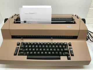 IBM Selectric II Typewriter Self Correcting Vintage Typewriter Correcting Select 2