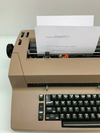 IBM Selectric II Typewriter Self Correcting Vintage Typewriter Correcting Select 4