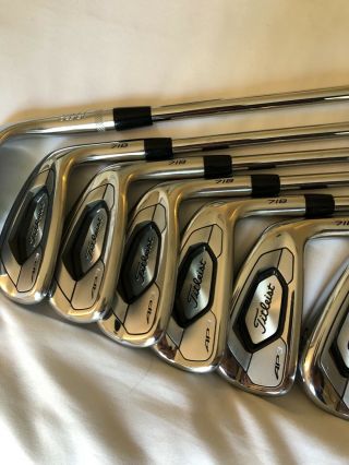 Titliest AP - 3 Irons Right Hand Stiff Rarely 4 Thu PW Plus SM - 7 60 Wedge 3