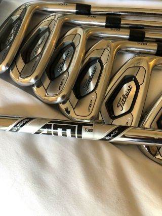 Titliest AP - 3 Irons Right Hand Stiff Rarely 4 Thu PW Plus SM - 7 60 Wedge 4