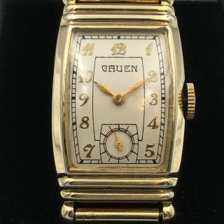 Vintage Gruen,  Swiss Made,  15 Jewels,  Serviced,  One Year