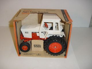 1/16 Vintage Case Agri King Tractor W/cab By Ertl W/box