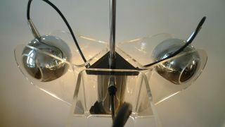 SPACE AGE MODEL 540 CEILING LIGHT by GINO SARFATTI for ARTELUCE,  Italy 60s 10