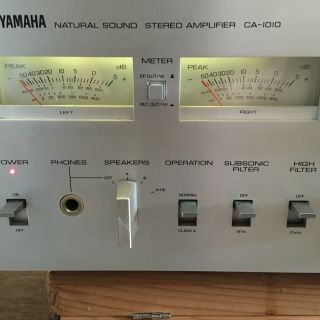 Yamaha Ca 1010 Vintage Integrated Amplifier - Fantastic.