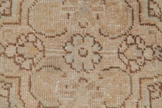 Distressed Old Oriental Rugs Hand - Knotted Wool Living Room Muted Carpet 10x13 10