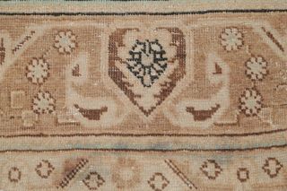 Distressed Old Oriental Rugs Hand - Knotted Wool Living Room Muted Carpet 10x13 7