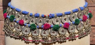 Tribal Banjara Coin Belts Vintage Afghan Belt Gypsy Belly Dance Belt Hippie Belt