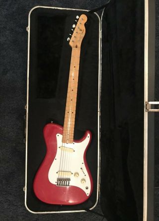 Rare Vintage 1981 Fender Bullet Usa Electric Guitar & Ohsc Case