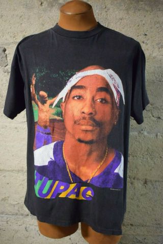 Vintage Tupac Rap Tee 1990s So Many Tears Rare Biggie Dr.  Dre Death Row