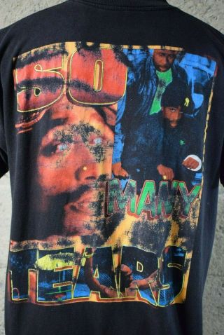 Vintage Tupac Rap Tee 1990s So Many Tears Rare Biggie Dr.  Dre Death Row 5