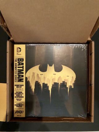Mondo Batman The Animated Series Vinyl Box Set Records Rare Oop Pcc