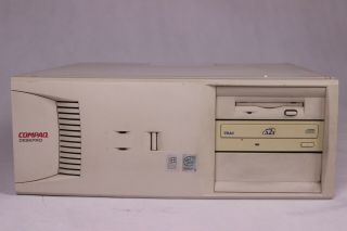 Vintage Computer Compaq Deskpro With Pentium Ii Slot Cpu