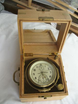 Russian marine chronometer. 8