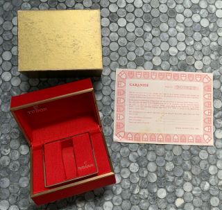 Vintage Tudor Rolex Submariner Snowflake Box & Paper