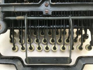 Antique DRAPER Typewriter 10