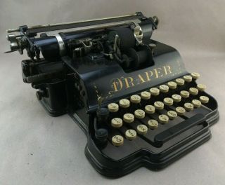 Antique DRAPER Typewriter 3