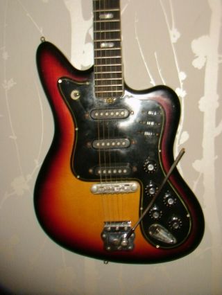 Musima Eterna De Luxe 25 Jaguar Electric Guitar Gdr Vintage And Very Rare