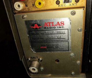 Rare ATLAS 350 - XL Ham Radio TRANSCEIVER - Vintage Radio 4
