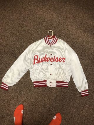 Vintage Budweiser Chalk Line Jacket 80s 90s