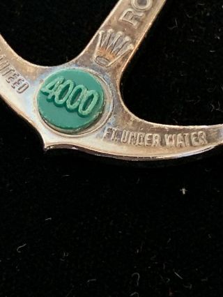 Rare Rolex Sea Dweller Green Anchor 1220 4000 3