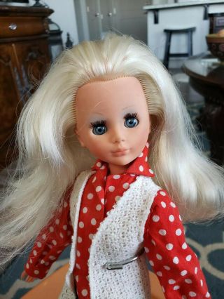 1968 Mod CORRINE doll with OUTFIT Hard to find Italocremona doll.  Exc 2