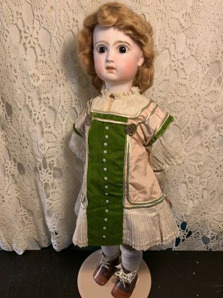 27” Antique Jumeau Doll For Restore 10
