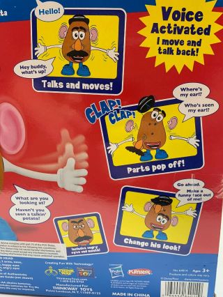 RARE - NIB - Animated Talking Mr Potato Head - Toy Story - Thinkway Toys 64014 9
