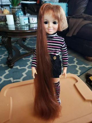 1968 Ideal Crissy Doll Hair To Floor Vintage Htf