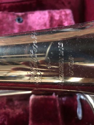 Vintage Frank Holton Trombone Elkhorn Wis Usa Model 65