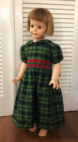 Vintage Patti Playpal By Ideal Med Blonde Page Boy Green Eyes